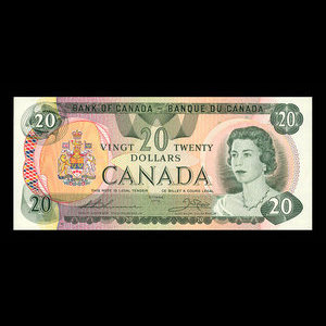 Canada, Bank of Canada, 20 dollars : 1979