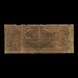 Canada, Royal Canadian Bank, 2 dollars : July 26, 1865