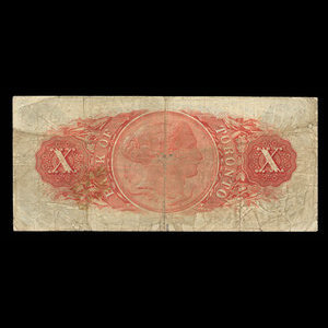 Canada, Bank of Toronto (The), 10 dollars : June 1, 1892