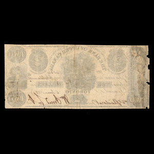 Canada, Bank of Upper Canada (York), 2 dollars : June 5, 1838