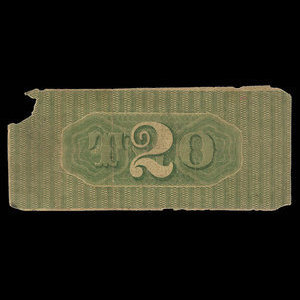 Canada, Bank of Upper Canada (York), 2 dollars : January 1, 1861