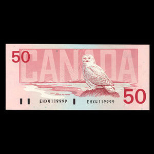 Canada, Bank of Canada, 50 dollars : 1988