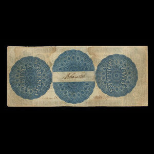 Canada, Bank of Montreal, 2 dollars : June 5, 1837