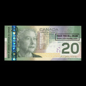 Canada, Bank of Canada, 20 dollars : 2004