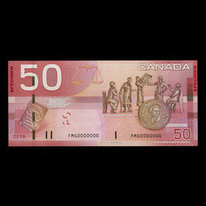 Canada, Bank of Canada, 50 dollars : 2004