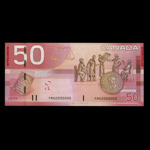 Canada, Bank of Canada, 50 dollars : 2004