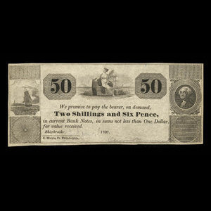 Canada, Wm. Brooks & Co., 2 shillings, 6 pence : December 2, 1837