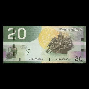 Canada, Bank of Canada, 20 dollars : 2004