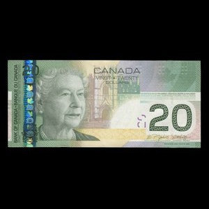 Canada, Bank of Canada, 20 dollars : 2004