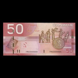 Canada, Bank of Canada, 50 dollars : 2004