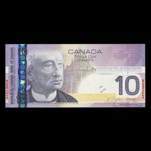 Canada, Bank of Canada, 10 dollars : 2005