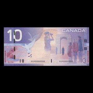 Canada, Bank of Canada, 10 dollars : 2005