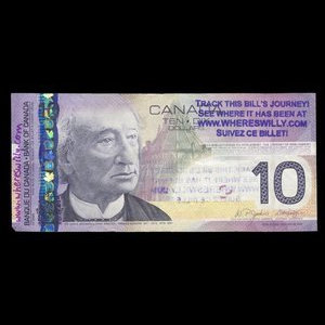 Canada, Bank of Canada, 10 dollars : 2005