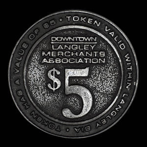 Canada, Downtown Langley Merchants Association, 5 dollars : 2005