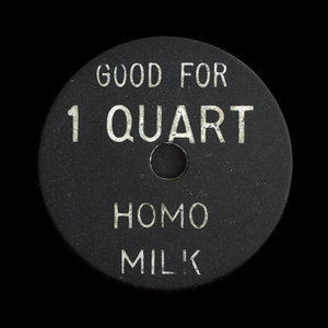 Canada, Union Milk Co. Ltd., 1 quart, homo milk :