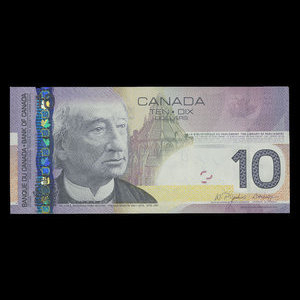 Canada, Bank of Canada, 10 dollars : 2005