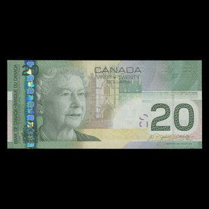 Canada, Bank of Canada, 20 dollars : 2004