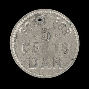 Canada, Dan Cashman, 5 cents : 1914