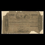 Canada, Charlotte County Bank, 1 pound : 1859