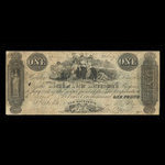 Canada, Bank of New Brunswick, 1 pound : June 1, 1849