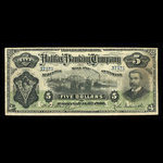 Canada, Halifax Banking Company, 5 dollars : July 2, 1896