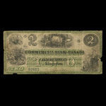 Canada, Commercial Bank of Canada, 2 dollars : January 2, 1860