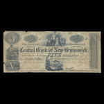 Canada, Central Bank of New Brunswick, 1 dollar : May 1, 1853