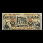 Canada, Union Bank of Newfoundland, 50 dollars : May 1, 1889