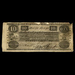 Canada, Bank of British North America, 10 dollars : January 1, 1841