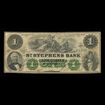 Canada, St. Stephen's Bank, 1 dollar : March 1, 1880