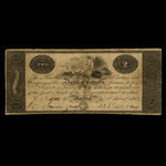 Canada, Bank of Canada, 2 dollars : October 1, 1818