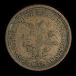 United States of America, T.D. Seaman, 1 cent : 1838