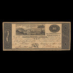 Canada, Bank of Upper Canada (Kingston), 10 dollars : April 4, 1819