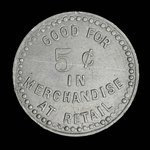 Canada, Raymond Mercantile Co. Ltd., 5 cents : September 15, 1944