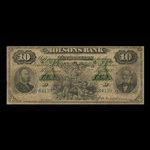 Canada, Molsons Bank, 10 dollars : January 2, 1900