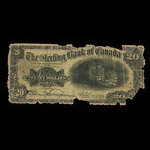 Canada, Sterling Bank of Canada, 20 dollars : April 25, 1906