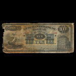 Canada, Merchants' Bank of Halifax, 10 dollars : January 2, 1896