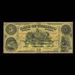 Canada, Bank of Toronto (The), 5 dollars : February 1, 1906