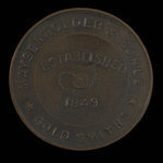 Canada, Maysenholder & Bohle, 1/2 penny : 1849