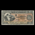 Canada, Canadian Bank of Commerce, 5 dollars : May 1, 1912