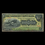 Canada, Northern Crown Bank, 10 dollars : July 2, 1914