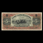 Canada, Union Bank of Canada (The), 5 dollars : June 1, 1903