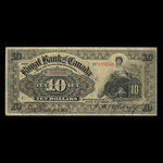 Canada, Royal Bank of Canada, 10 dollars : January 2, 1901