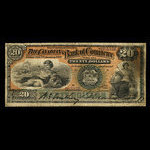 Canada, Canadian Bank of Commerce, 20 dollars : January 8, 1907