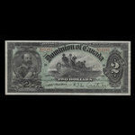 Canada, Dominion of Canada, 2 dollars <br /> July 2, 1897