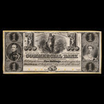 Canada, Commercial Bank of the Midland District, 1 dollar : July 1, 1843