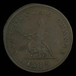 Canada, Starr & Shannon, 1/2 penny : 1815