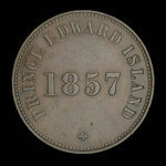 Canada, George Davies, 1/2 penny : 1857