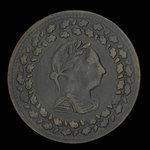 Canada, unknown, 1/2 penny : 1812