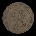 Canada, unknown, 1/2 penny : 1816